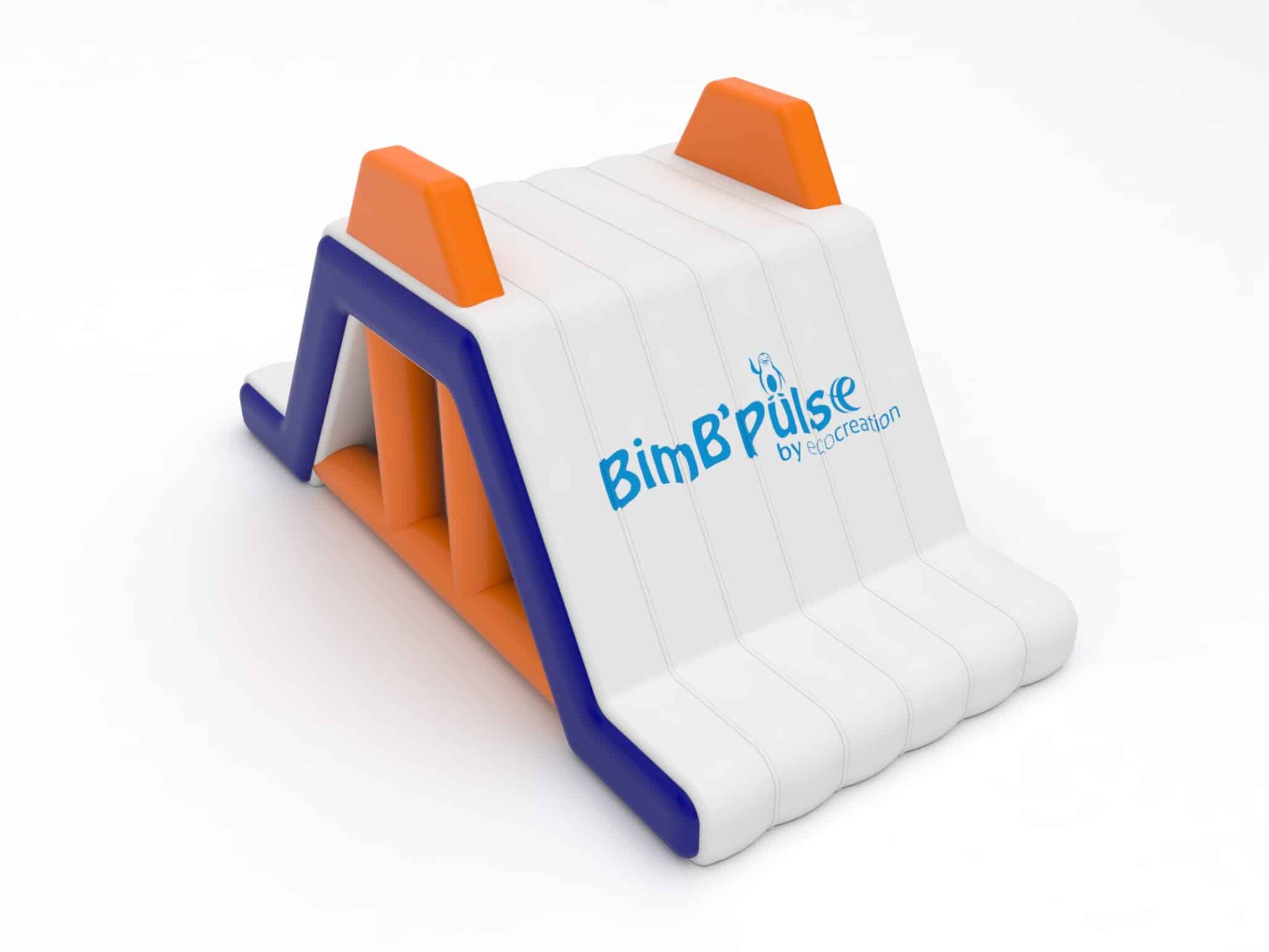 Module gonflable BimB'Pulse : toboggan avec plat
