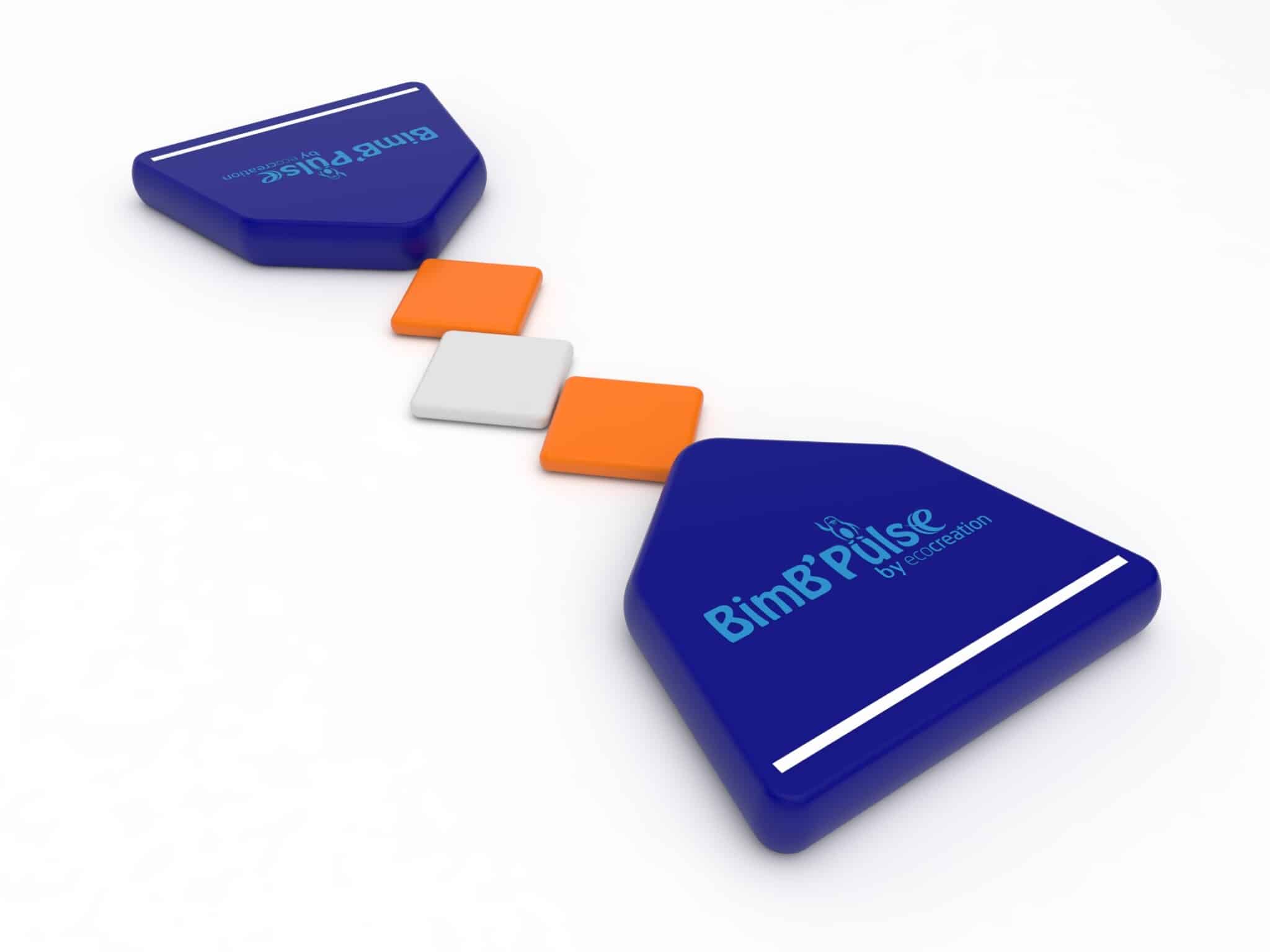 Module gonflable BimB'Pulse : losanges sur l'eau